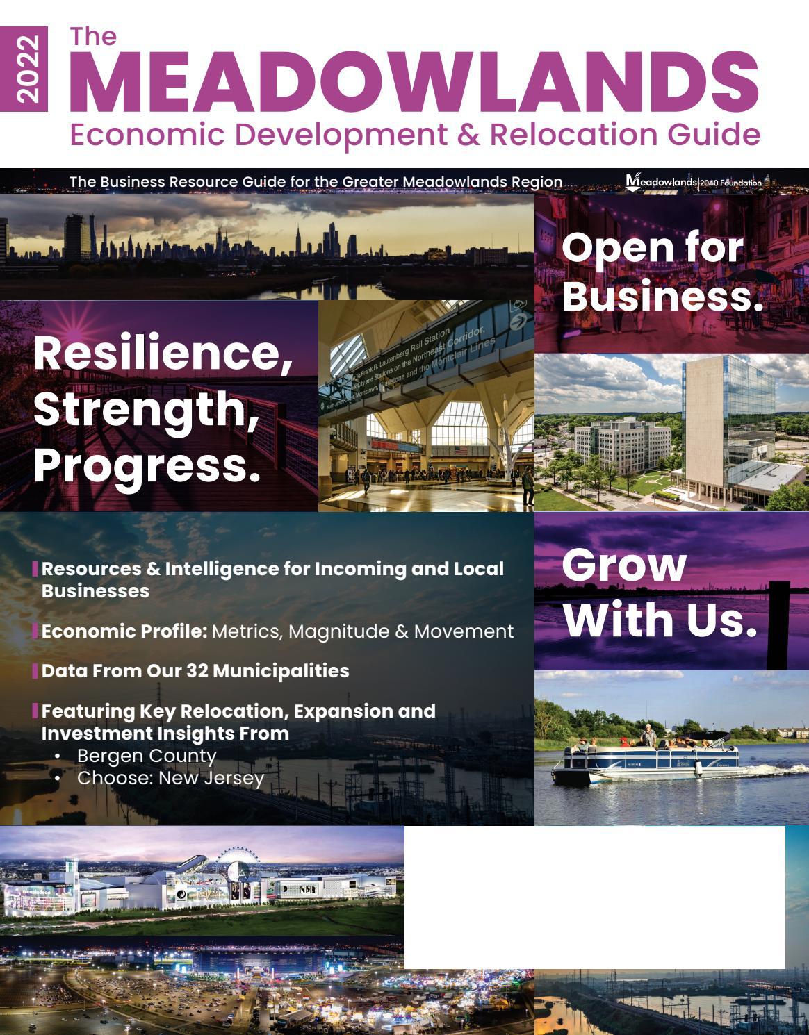 2022 Meadowlands Economic Development & Relocation Guide by Meadowlands