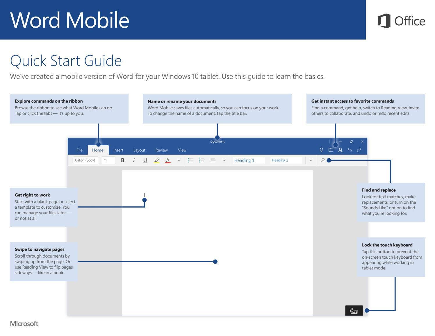 WORD MOBILE QUICK START GUIDE by Rodrigo O - Issuu
