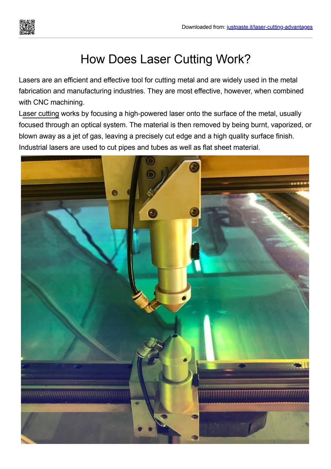 How Does Laser Cutting Work? by swordfishworks Issuu