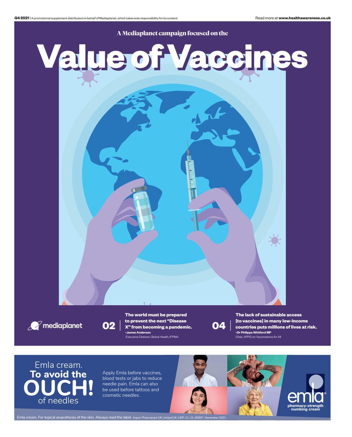 Value Of Vaccines Q4 2021 By Mediaplanet UK IE Issuu