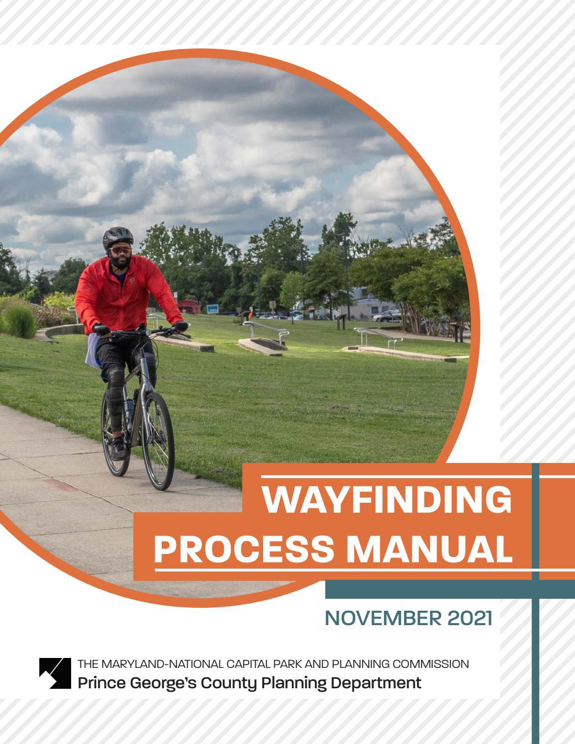 Wayfinding Process Manual - November 2021 by Maryland-National Capital ...