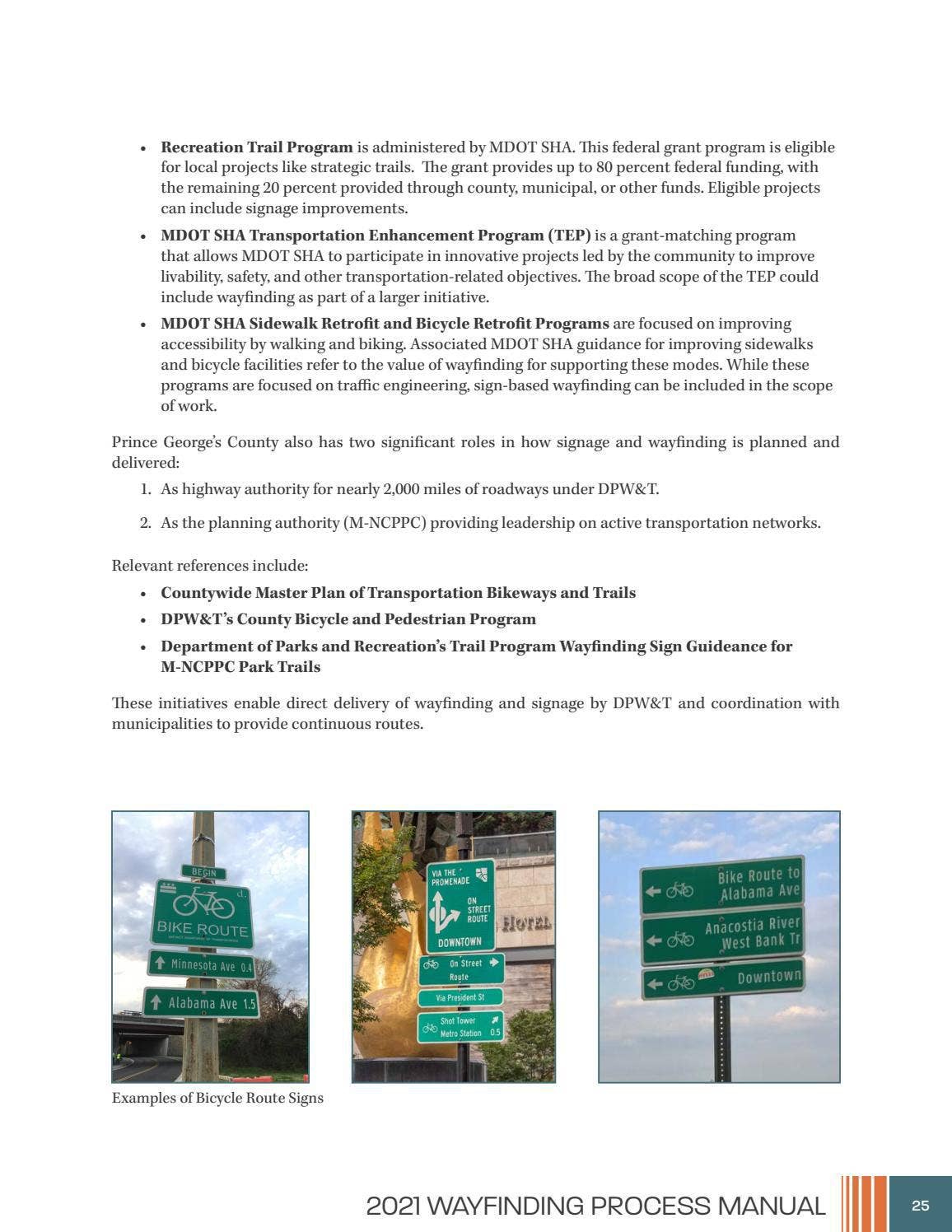 Wayfinding Process Manual - November 2021 by Maryland-National Capital ...