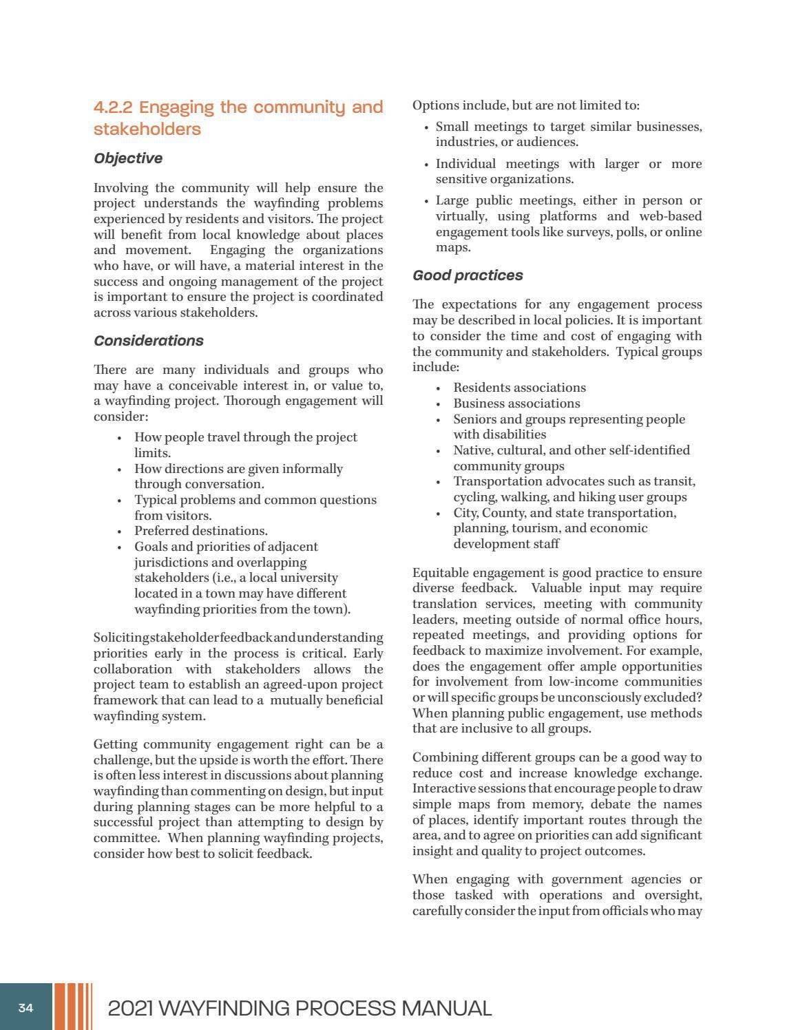 Wayfinding Process Manual - November 2021 by The Maryland-National ...