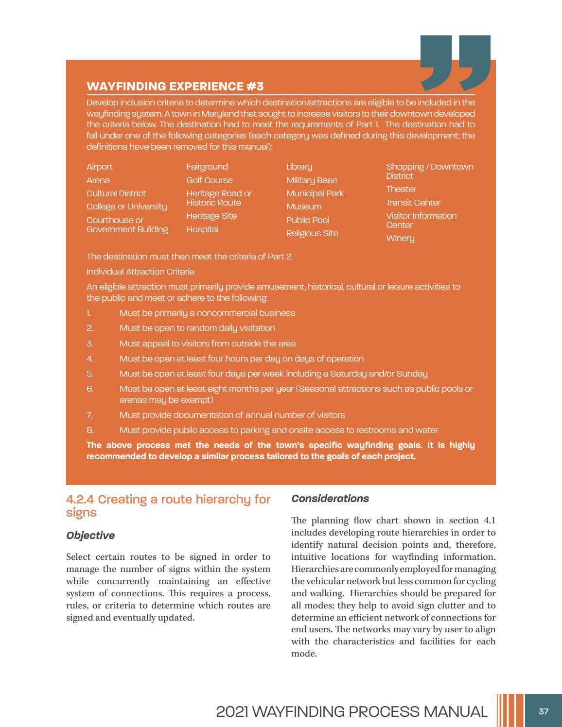 Wayfinding Process Manual - November 2021 by Maryland-National Capital ...