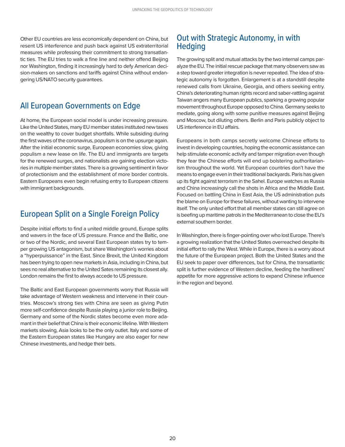 Unpacking the geopolitics of technology: How Second- and Third-Order ...