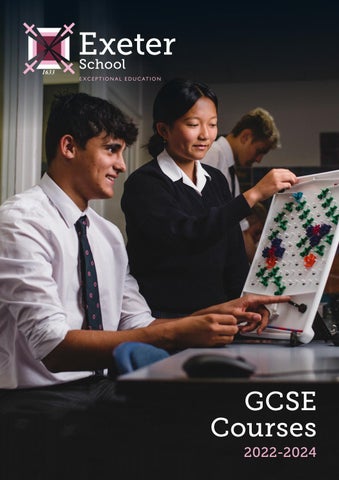 GCSE Courses 2022 2024 By Exeter School Issuu
