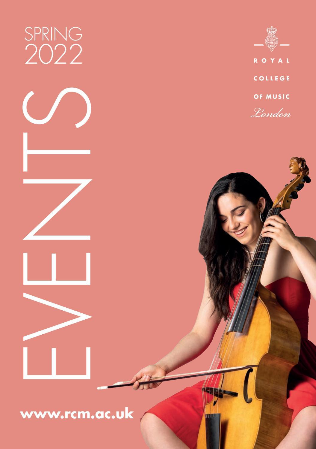 Spring Events Guide 2022 by Royal College of Music - Issuu