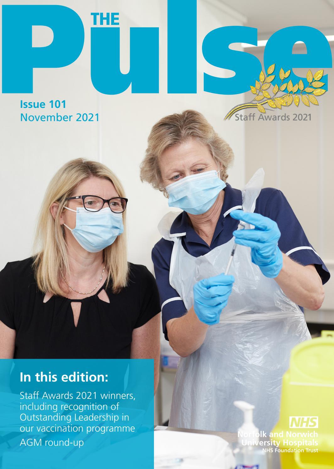 The Pulse - November 2021 by Norfolk and Norwich University Hospitals NHS  Foundation Trust - Issuu