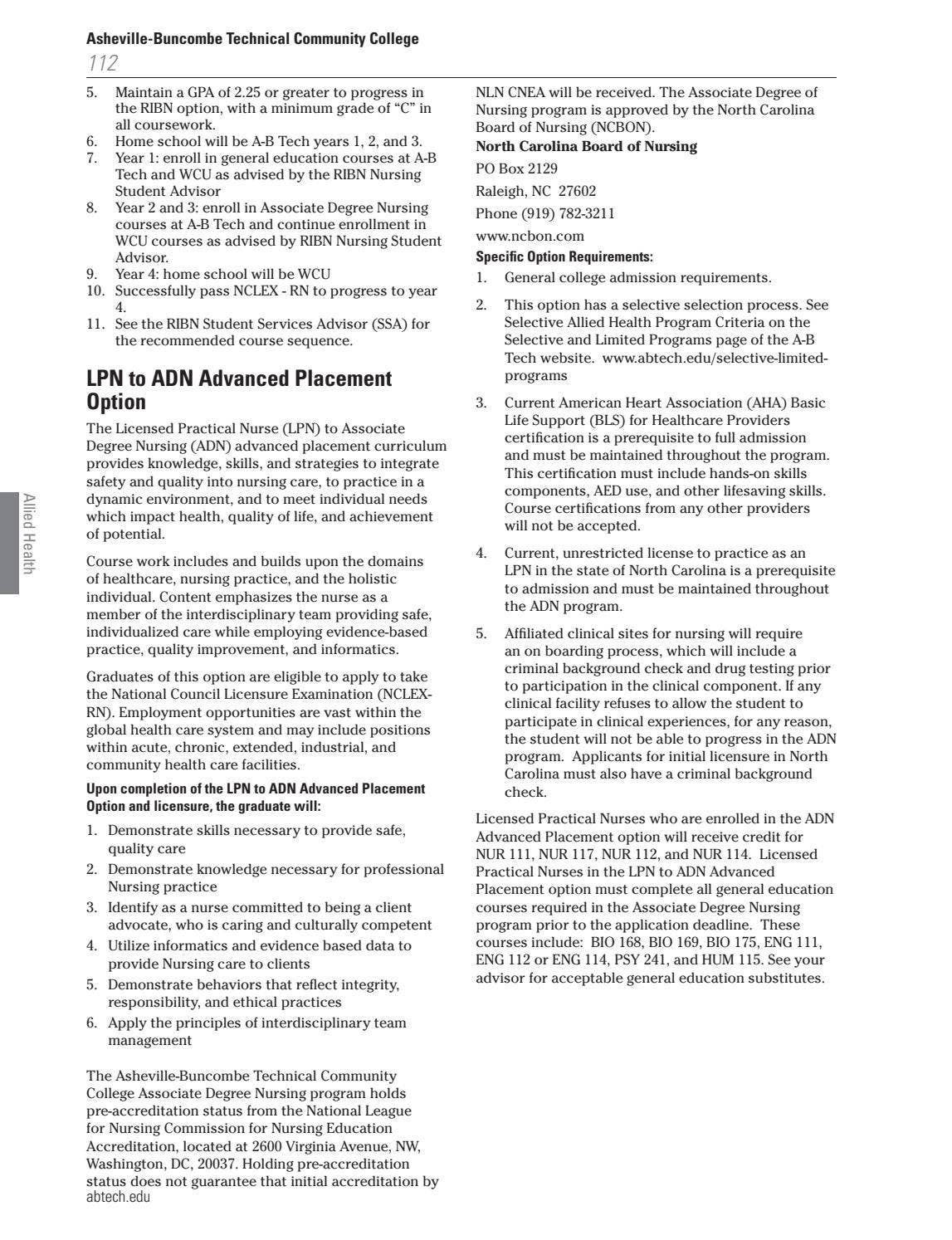 20212022 AB Tech Catalog by Asheville Technical Community