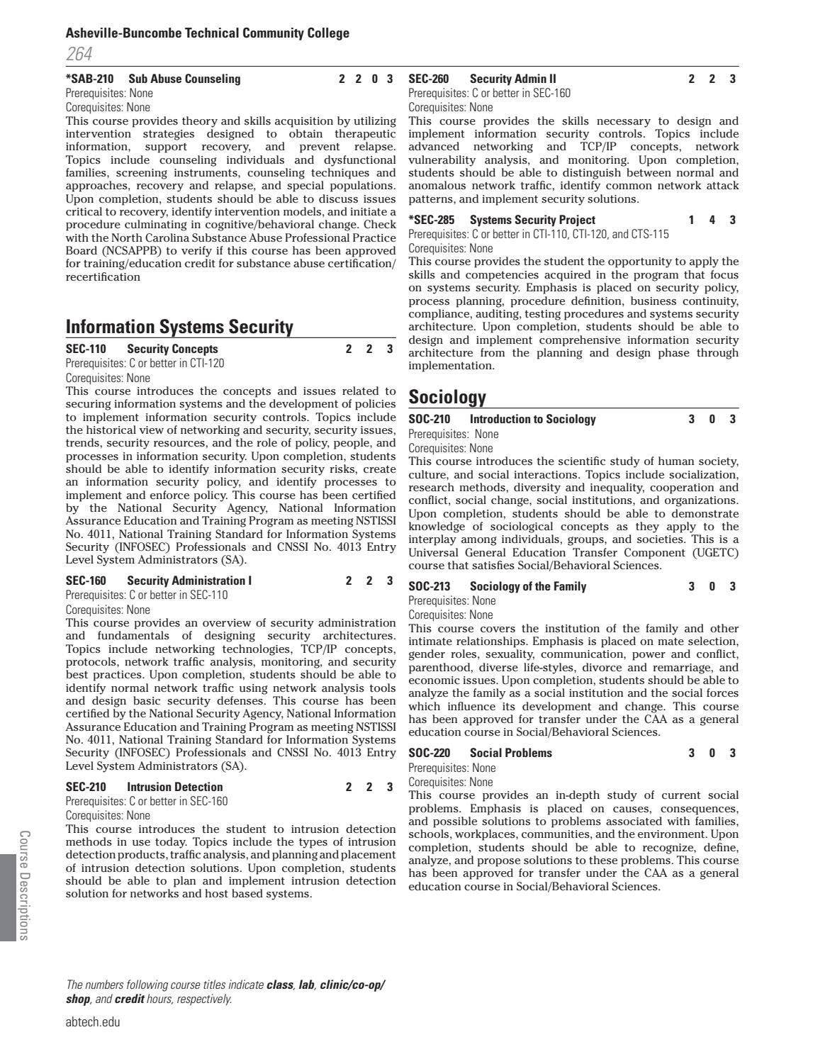 20212022 AB Tech Catalog by Asheville Technical Community