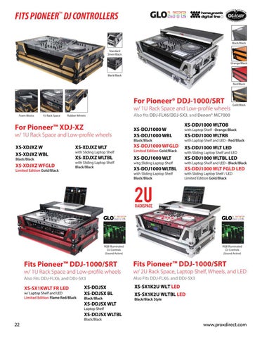 ProX Live Performance Gear | 电子版 灯饰目录 | 版本 2.1 第 22 页