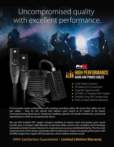 ProX Live Performance Gear | Digital Catalog | Version 2.1 by ProX Live ...