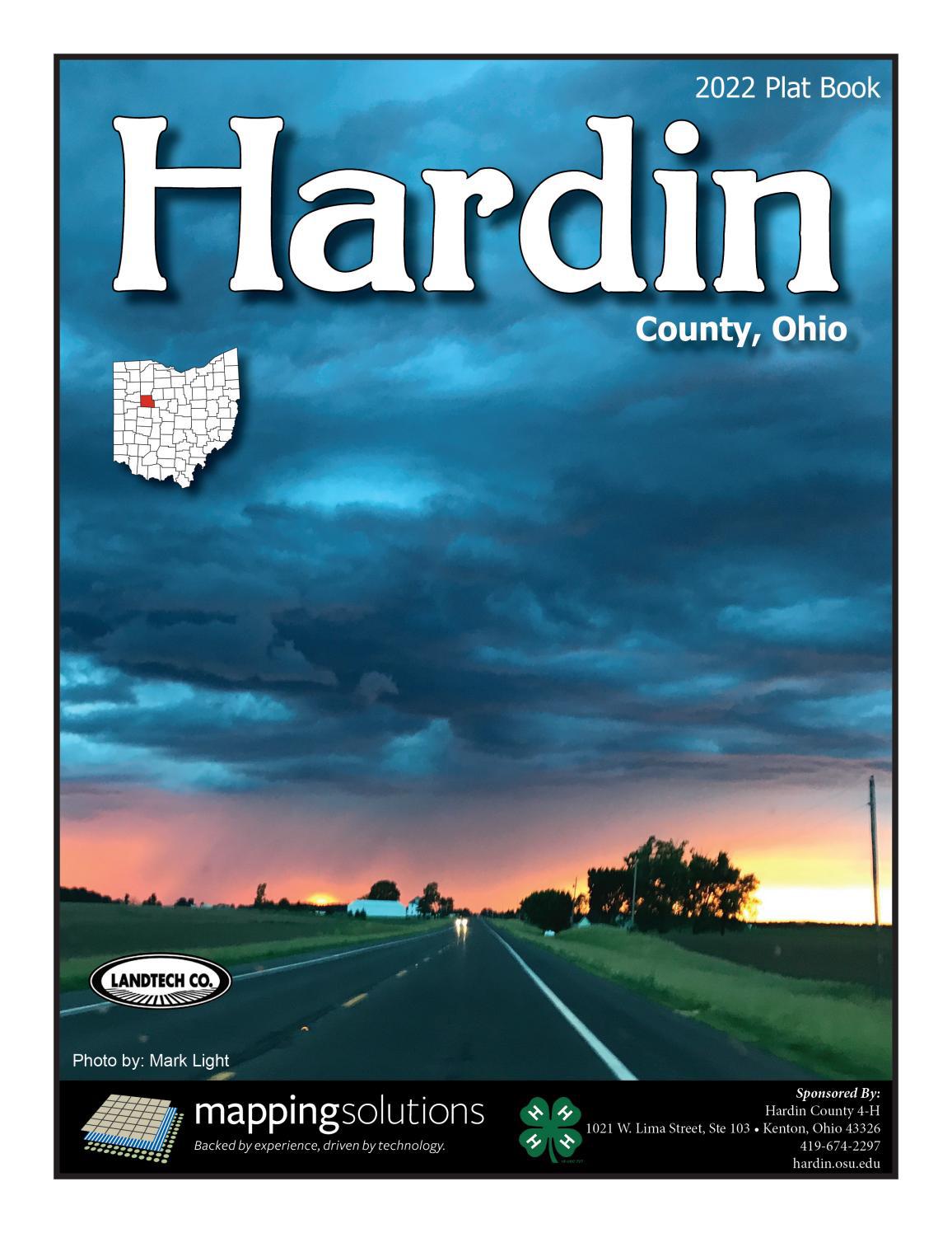 Hardin County, Ohio 2022 eBook Pro Mapping Solutions by