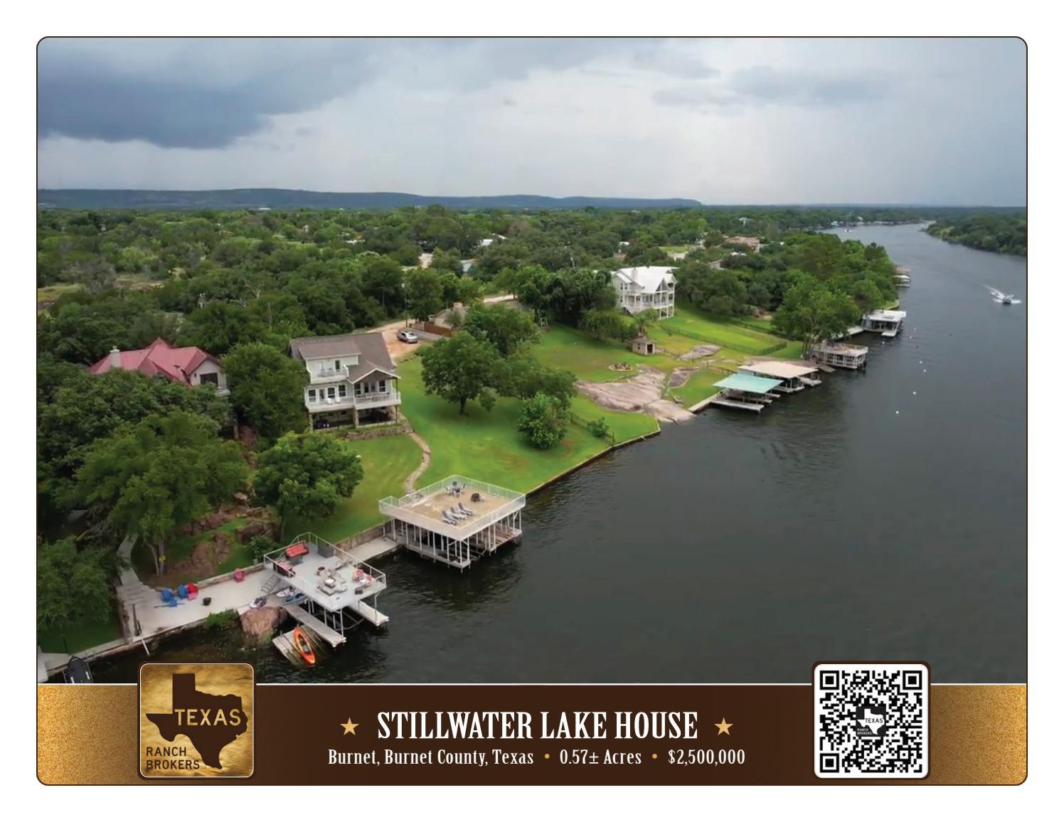 Stillwater Lake House Texas Ranch Brokers 0.57± Acres 2,500,000