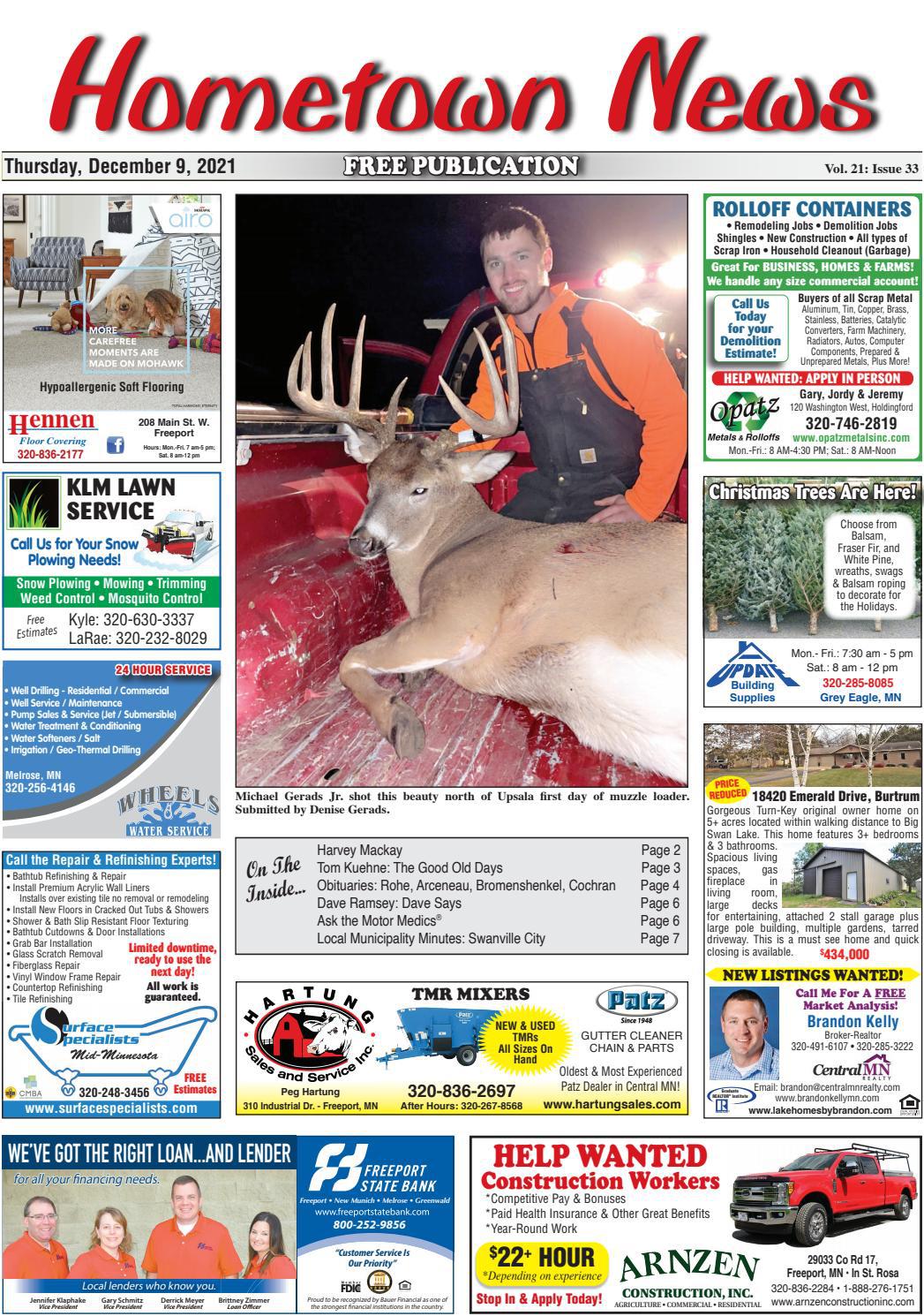 Hometown News December 9 2021 by Hometown News Issuu