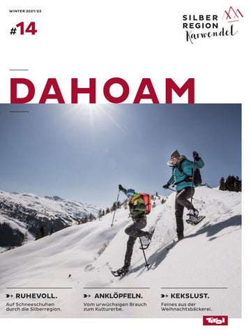 Cover of "Dahoam Winter 2021/22"