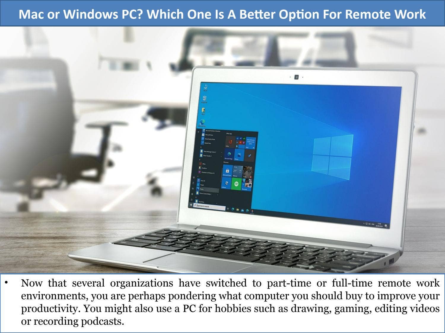 Mac or Windows PC? Which One Is A Better Option For Remote Work by ...