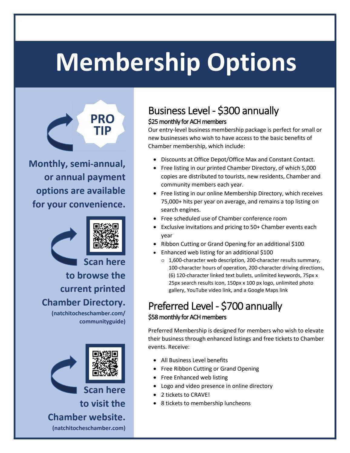 Chamber Membership Guide by natchchamber - Issuu
