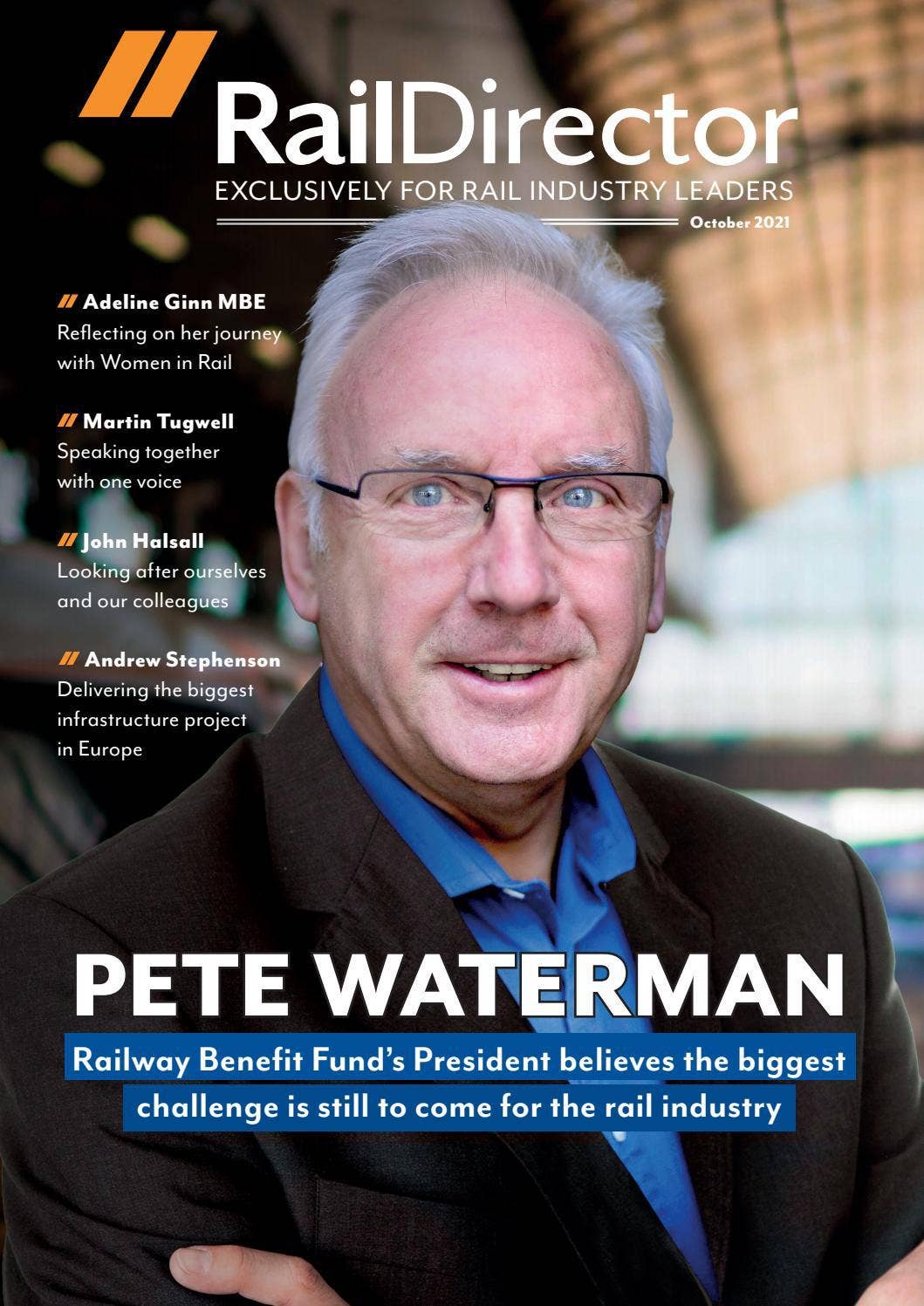 Steven Mudge RailDirector October 2021 by Rail Business Daily - Issuu