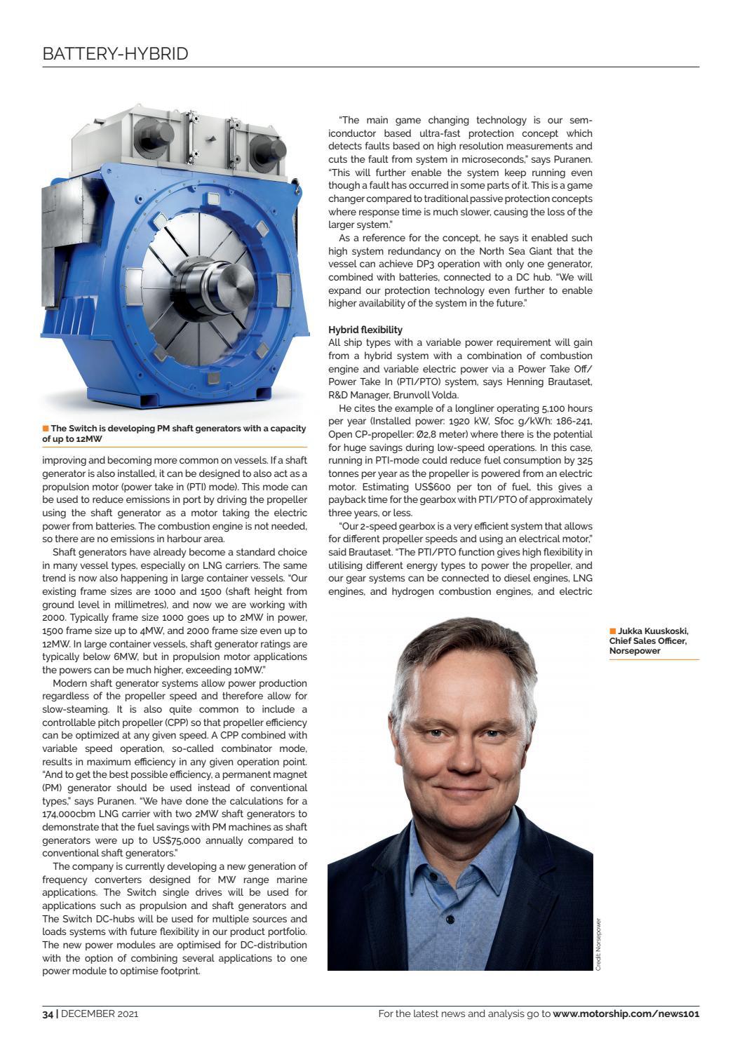 The Motorship December 2021 By Mercator Media Issuu