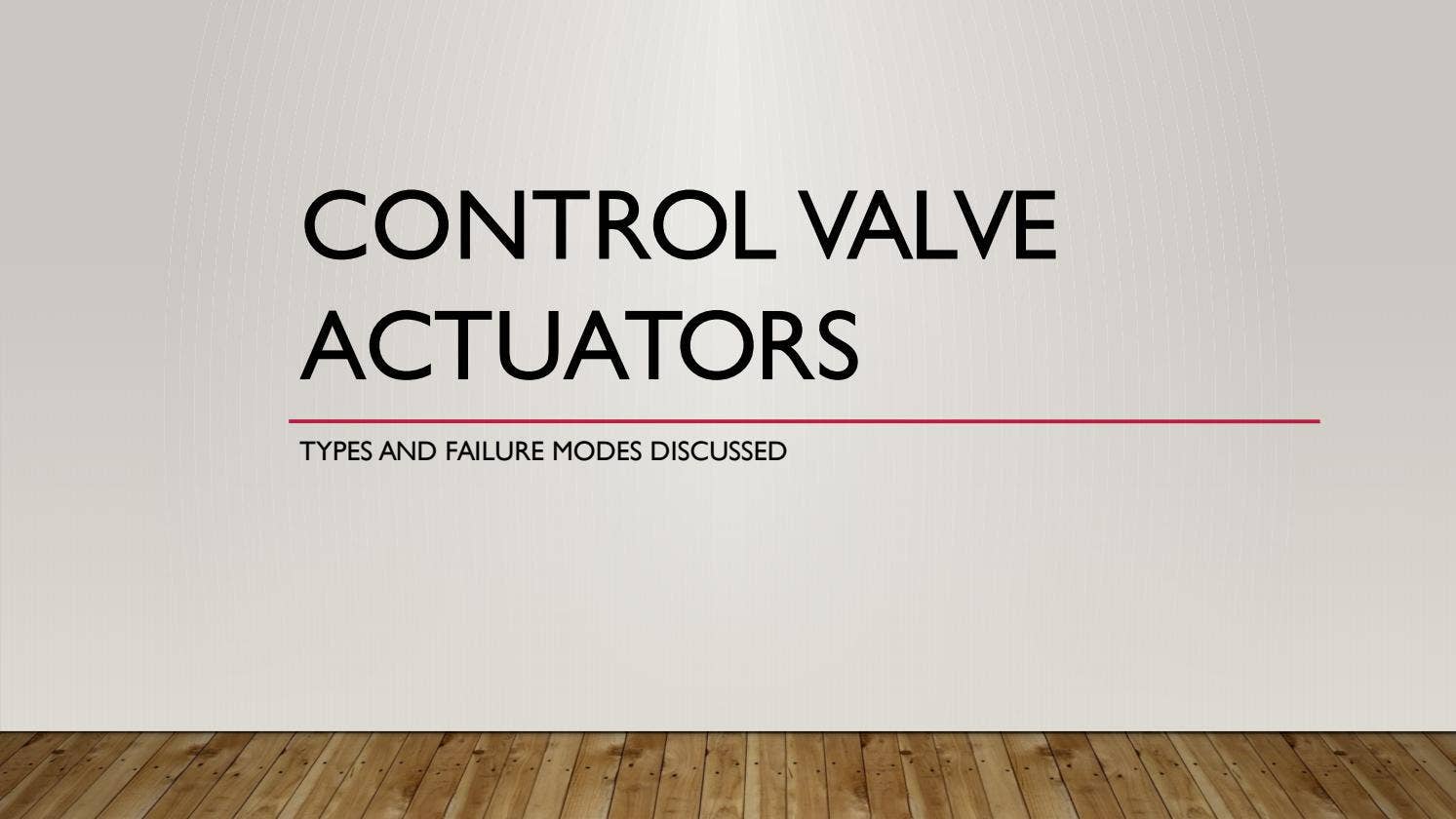 Control Valve Actuators - Types and Failure Modes by Transmitter Shop ...