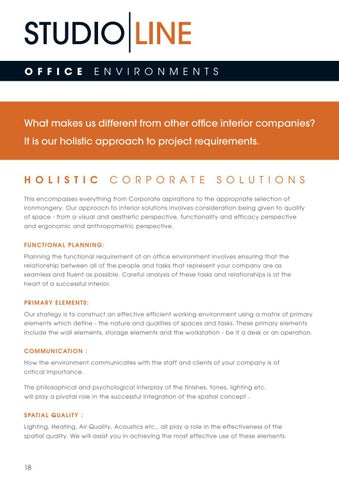 StudioLine Workplace Environments 灯饰目录 · StudioLine 室内 Services 第 20 页