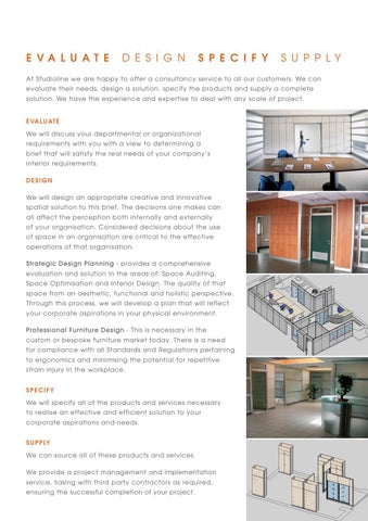 StudioLine Workplace Environments 灯饰目录 · StudioLine 室内 Services 第 21 页