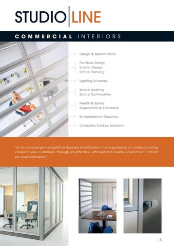 StudioLine Workplace Environments 灯饰目录 · StudioLine 室内 Services 第 5 页