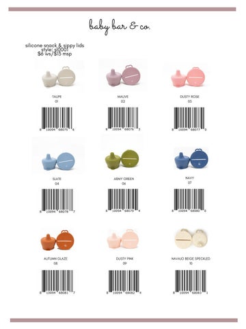 Bar & Co Spring 2022 Catalog 家具目录 · Baby 第 10 页