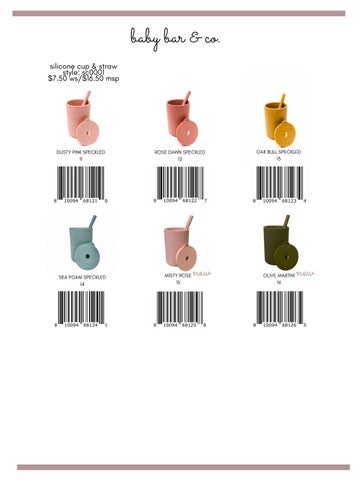 Bar & Co Spring 2022 Catalog 家具目录 · Baby 第 17 页