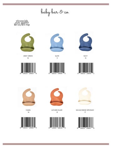 Bar & Co Spring 2022 Catalog 家具目录 · Baby 第 3 页