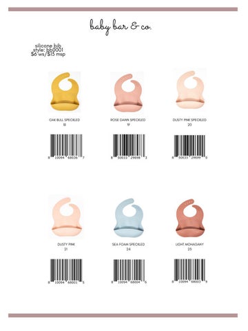 Bar & Co Spring 2022 Catalog 家具目录 · Baby 第 4 页