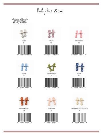 Bar & Co Spring 2022 Catalog 家具目录 · Baby 第 8 页
