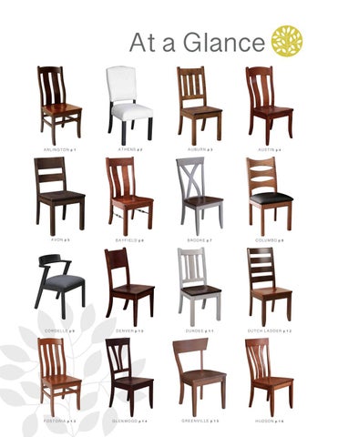 E & G Amish Furniture 家具目录 · 2021 Hickory Lane E&G Amish 家具 第 2 页