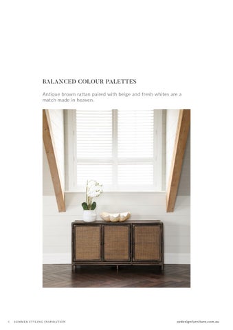 OZ Design Furniture 家具目录 · 夏季 Styling 灵感 by 第 4 页
