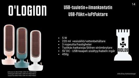 Aiolos tuulettimet - fläktar 第 14 页
