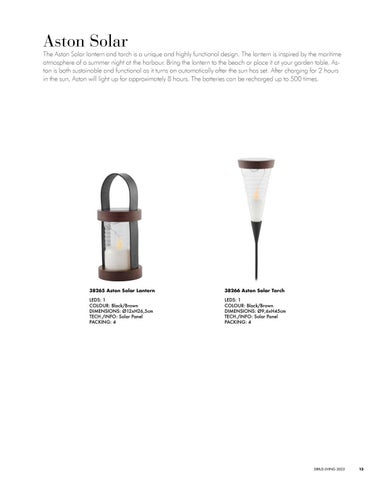 Studio L+A agency 灯饰目录 · Sirius Living 2022 第 14 页