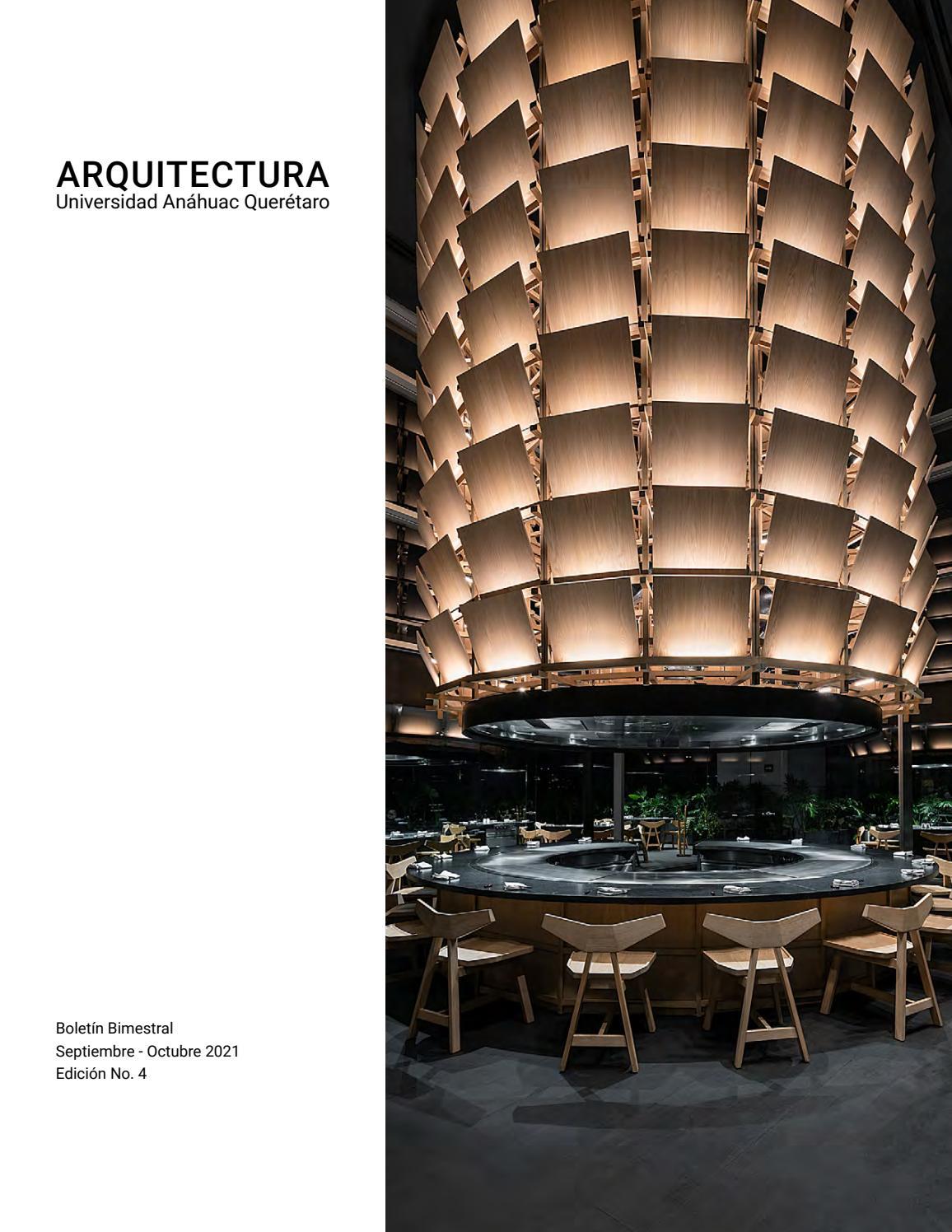 Boletín Bimestral SeptiembreOctubre 2021. Escuela de Arquitectura