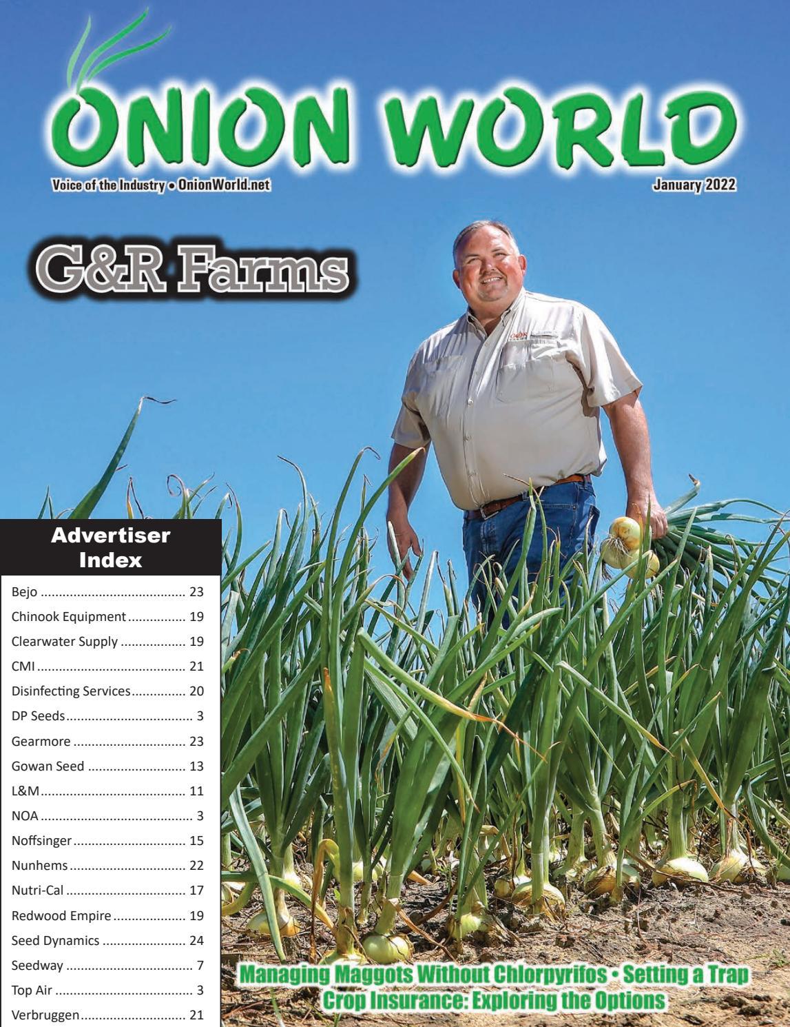 Onion World January 2022 by Columbia Media Group Issuu