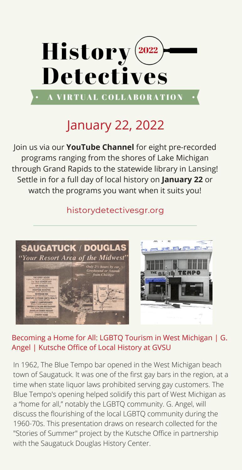 History Detectives 2022 Brochure by Grand Rapids Historical Society Issuu