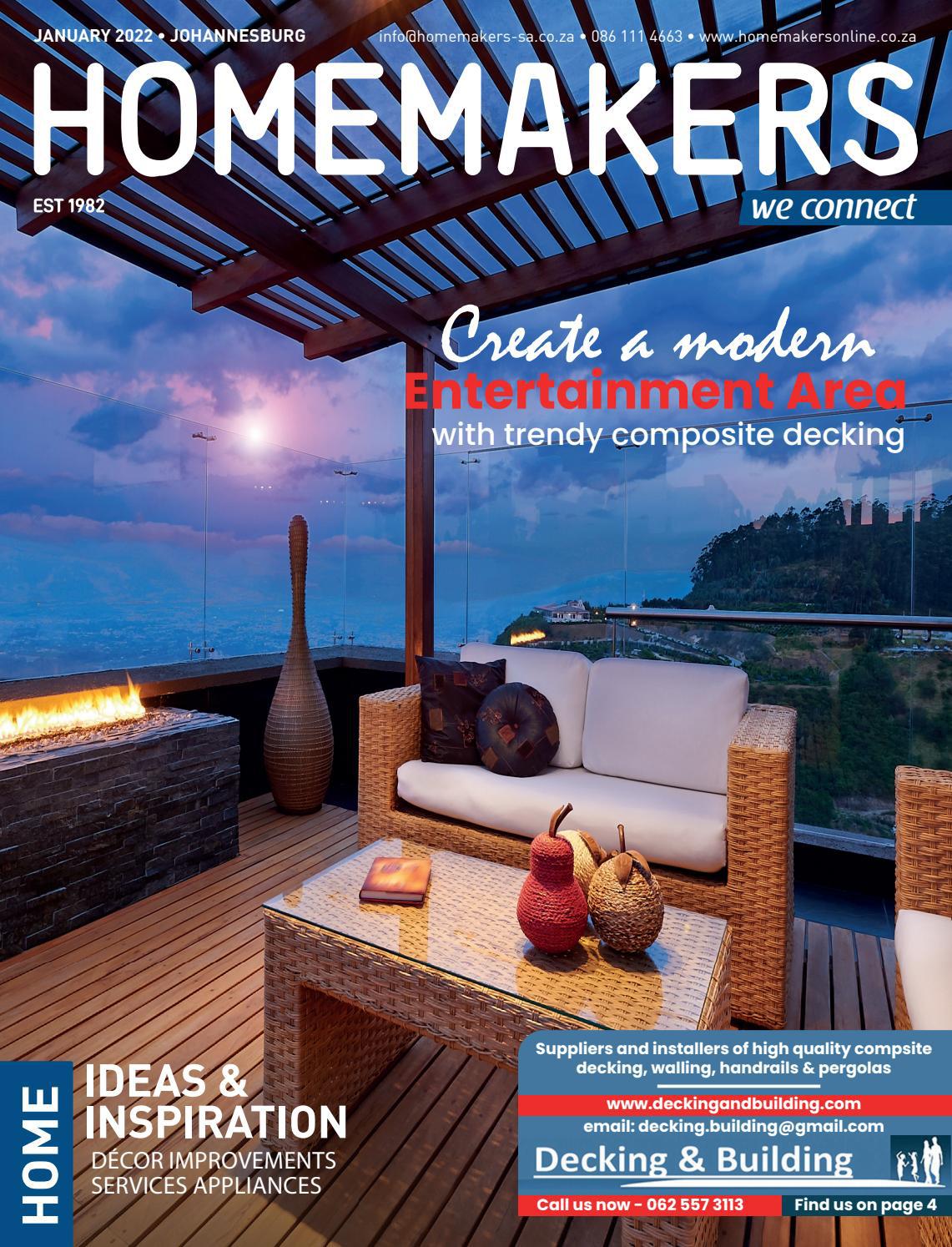 Homemakers Johannesburg, January 2022 by HOMEMAKERS Issuu