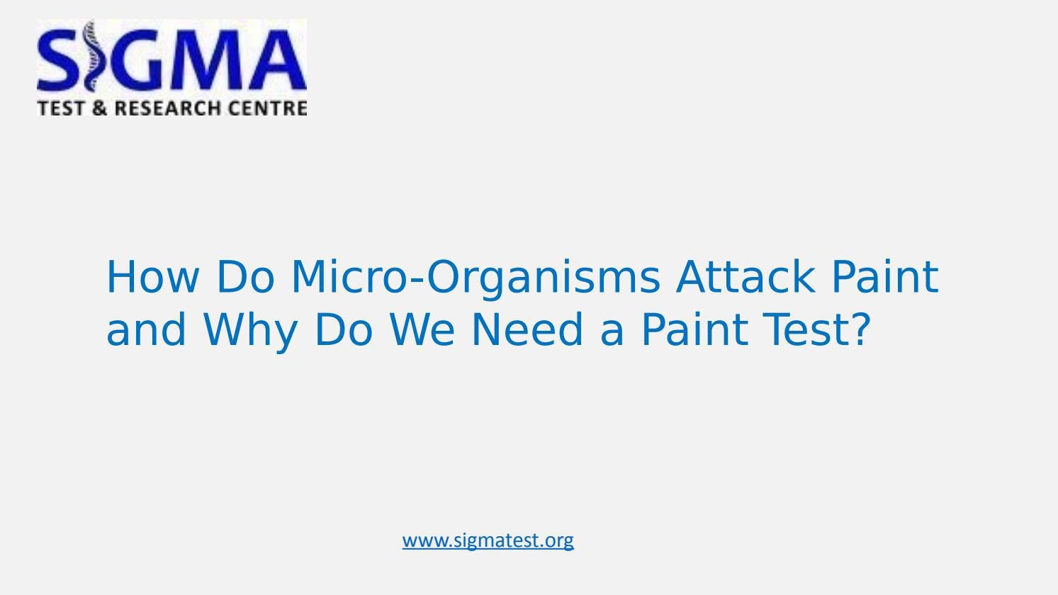 How to test paint quality and why paint testing is required by sigmatesting20 Issuu