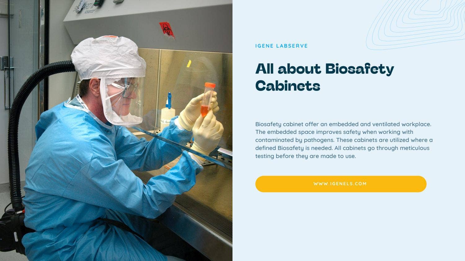 Labserve All about Biosafety Cabinets by iGene Labserve - Issuu