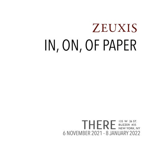 Zeuxis: In, On, Of Paper 第 3 页