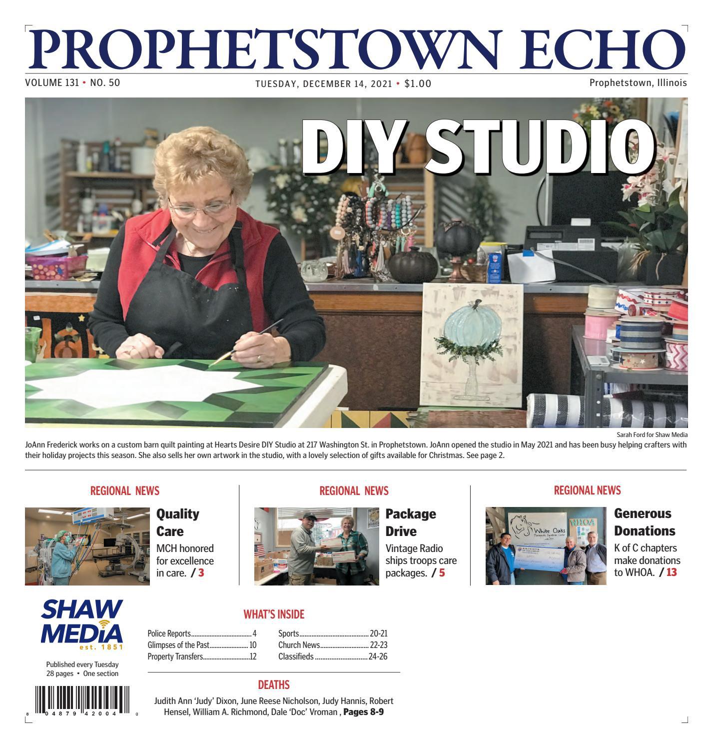 ProphetstownEcho12142021 by Shaw Media Issuu