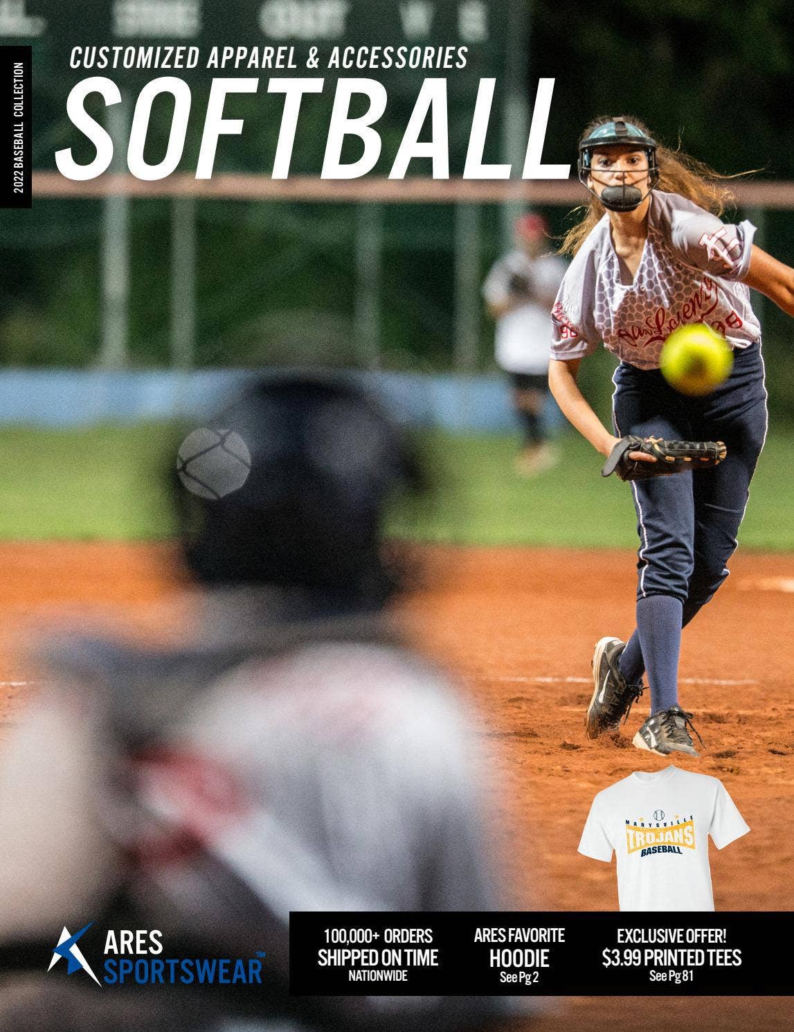 2022 Softball Ares Catalog by Ares Sportswear Issuu