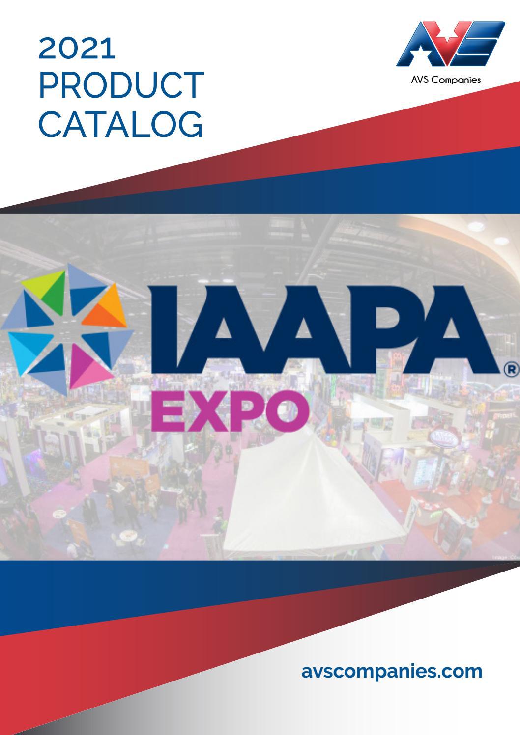 AVS Companies IAAPA 2021 Catalog by AVS Companies Issuu