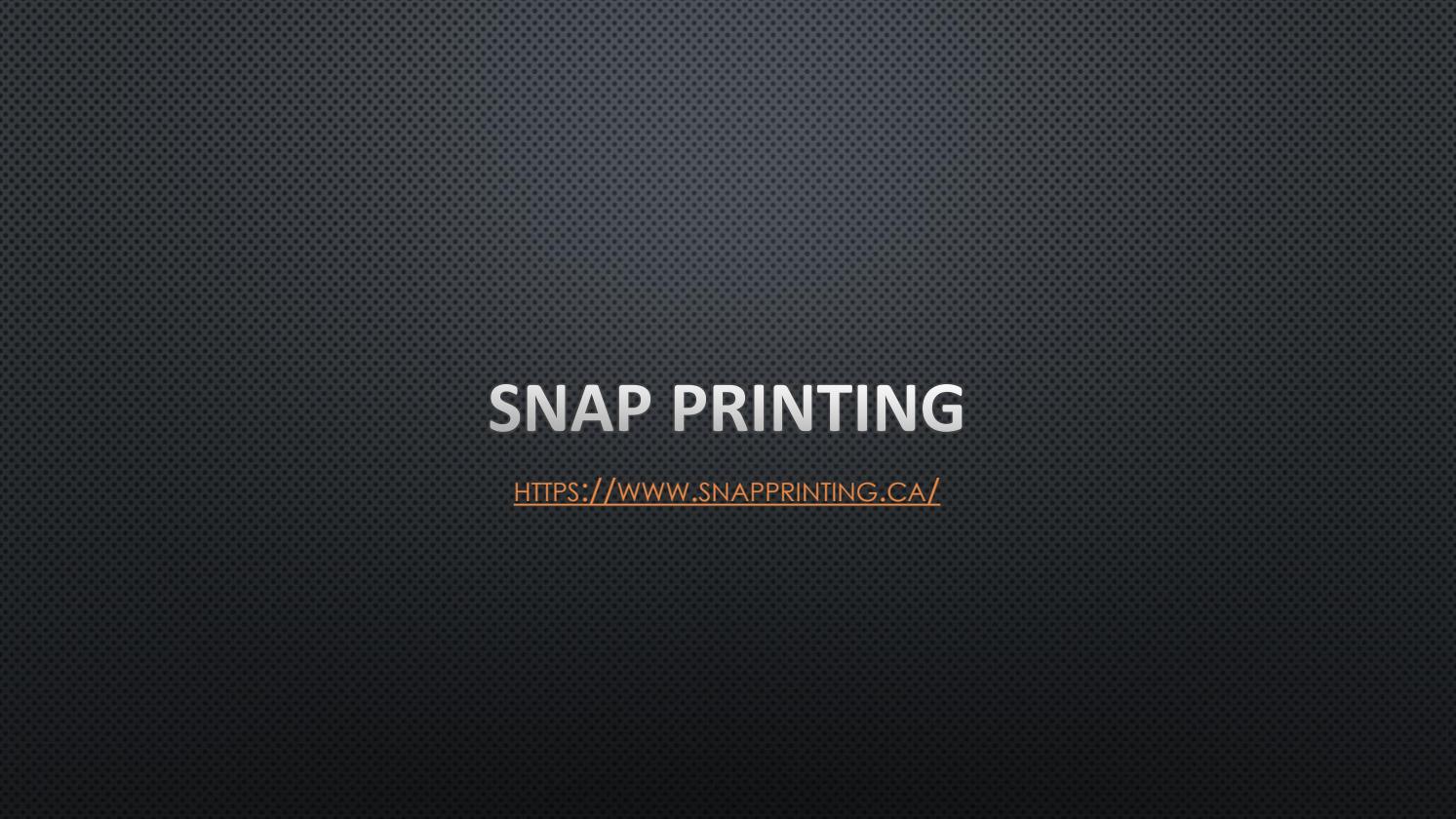 Best Digital Printing Services Kelowna, Canada by Snap Printing Issuu