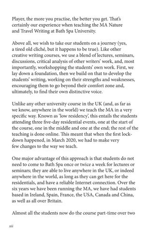 Out There: MA Nature × Travel Writing Anthology 2021 第 14 页