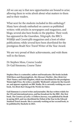 Out There: MA Nature × Travel Writing Anthology 2021 第 17 页
